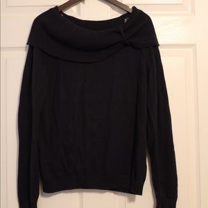 Jeanne Pierre Navy Sweater.